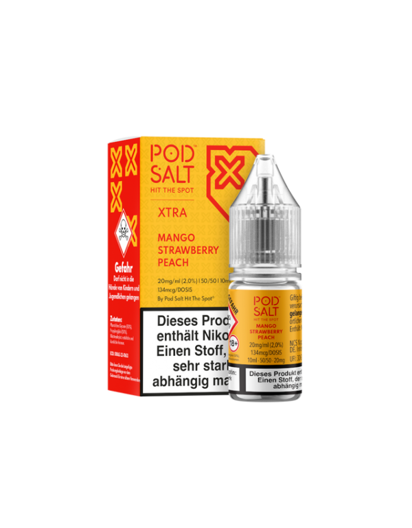 Pod Salt X – Mango Strawberry Peach – ...