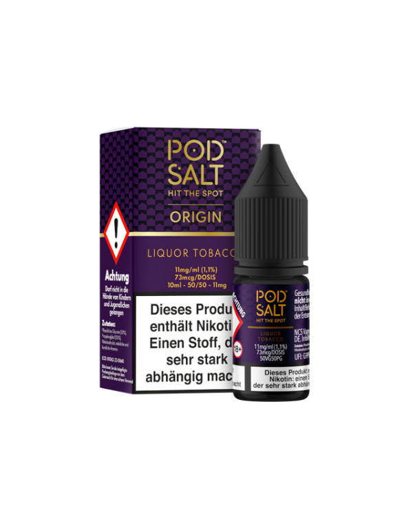 Pod Salt Origin – Liquor Tobacco – Nik...