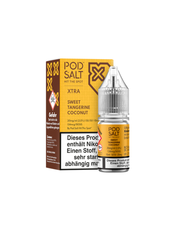 Pod Salt X – Sweet Tangerine Coconut –...