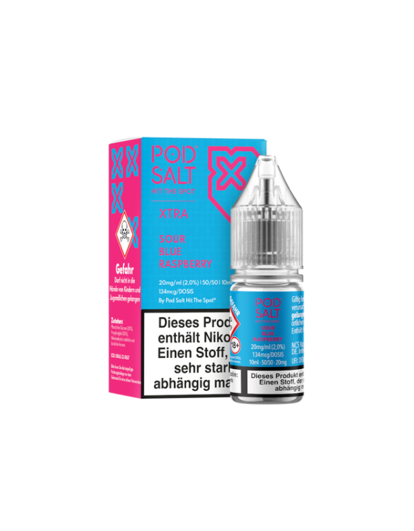 Pod Salt X – Sour Blue Raspberry – Nik...