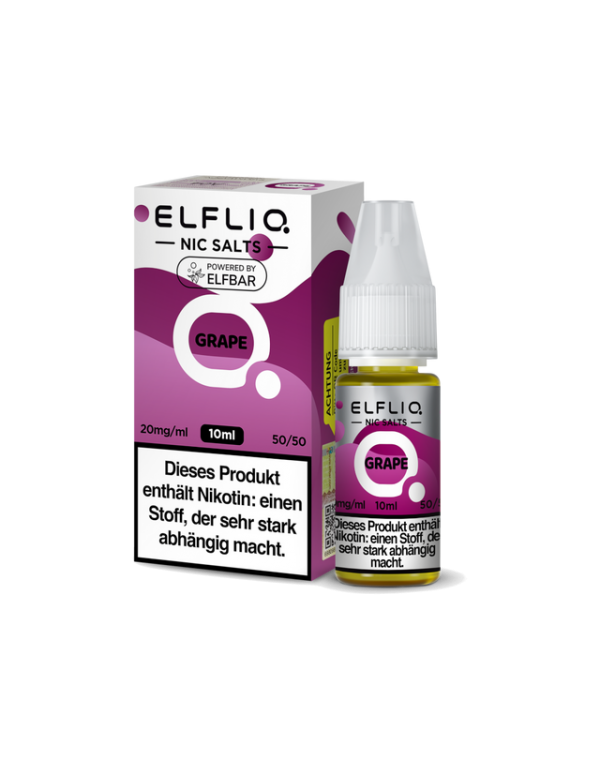 ELFLIQ – Grape – Nikotinsalz Liquid