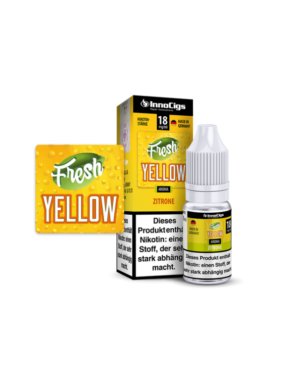 InnoCigs – Fresh Yellow Zitrone – Liqu...