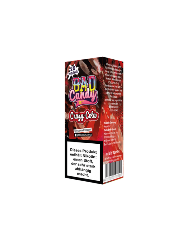 Bad Candy – Crazy Cola – Nikotinsalz L...