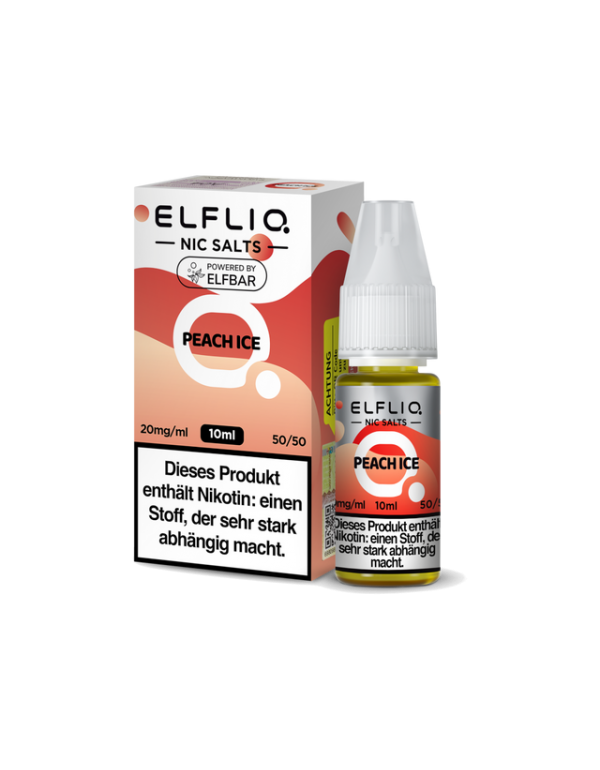 ELFLIQ – Peach Ice – Nikotinsalz Liqui...